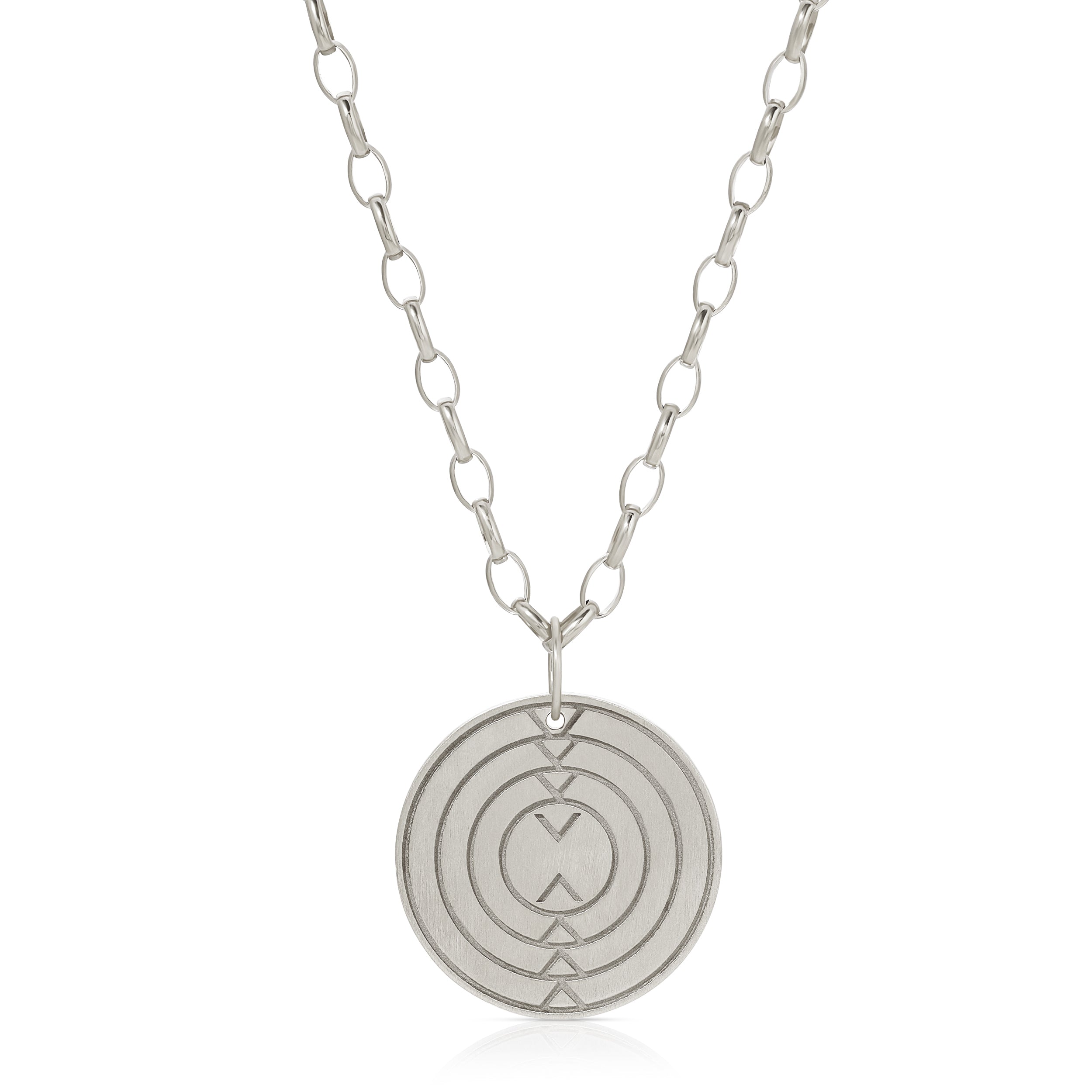 Virtues Pendant - Circle