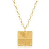 Virtues Pendant - Square