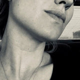 Sharktooth Necklace with Diamond Ridge