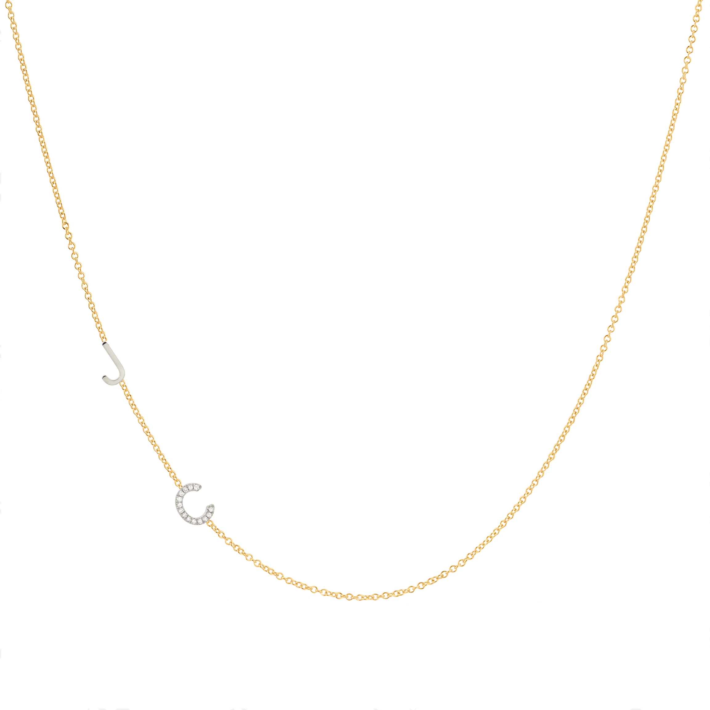 Maya brenner 2 initial best sale necklace