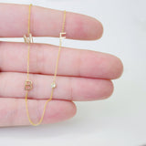 Custom Gold Necklace - 4 Letters