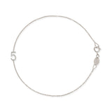 Custom Gold Bracelet - 1 Letter
