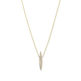 Pavé Long Horizon Necklace