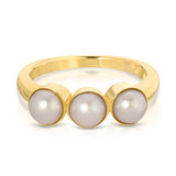 Tres Pearl Ring