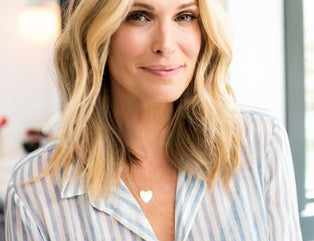 Molly Sims - 14K Gold Heart Necklace
