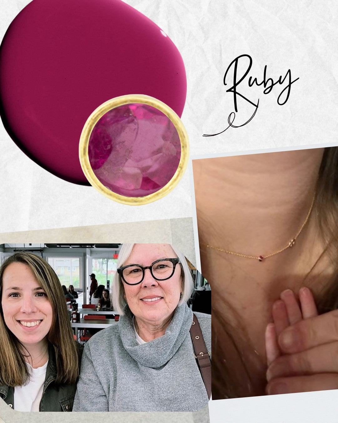 A Birthstone That Holds Two Generations; Ashley’s Necklace