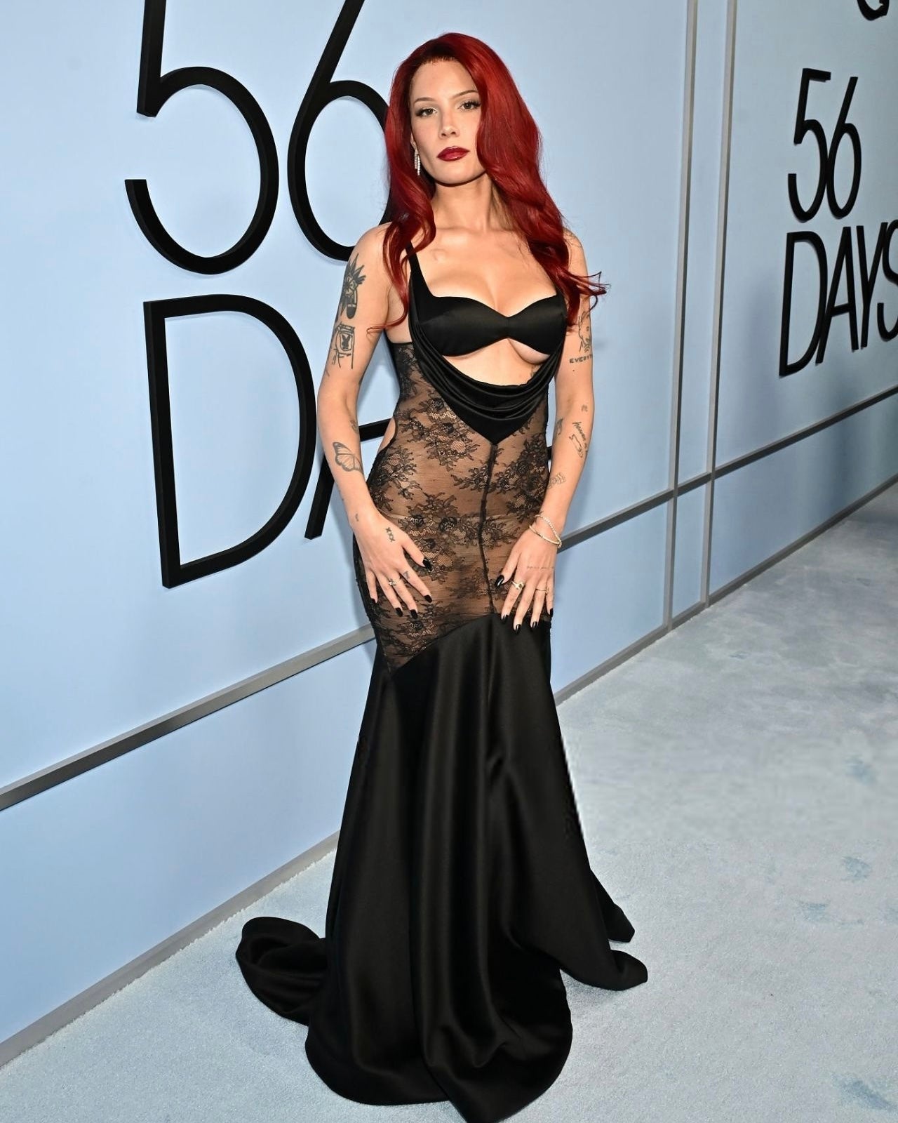 Halsey in Maya Brenner at Amazon Studios 56 Days Premiere at the Hammer Museum