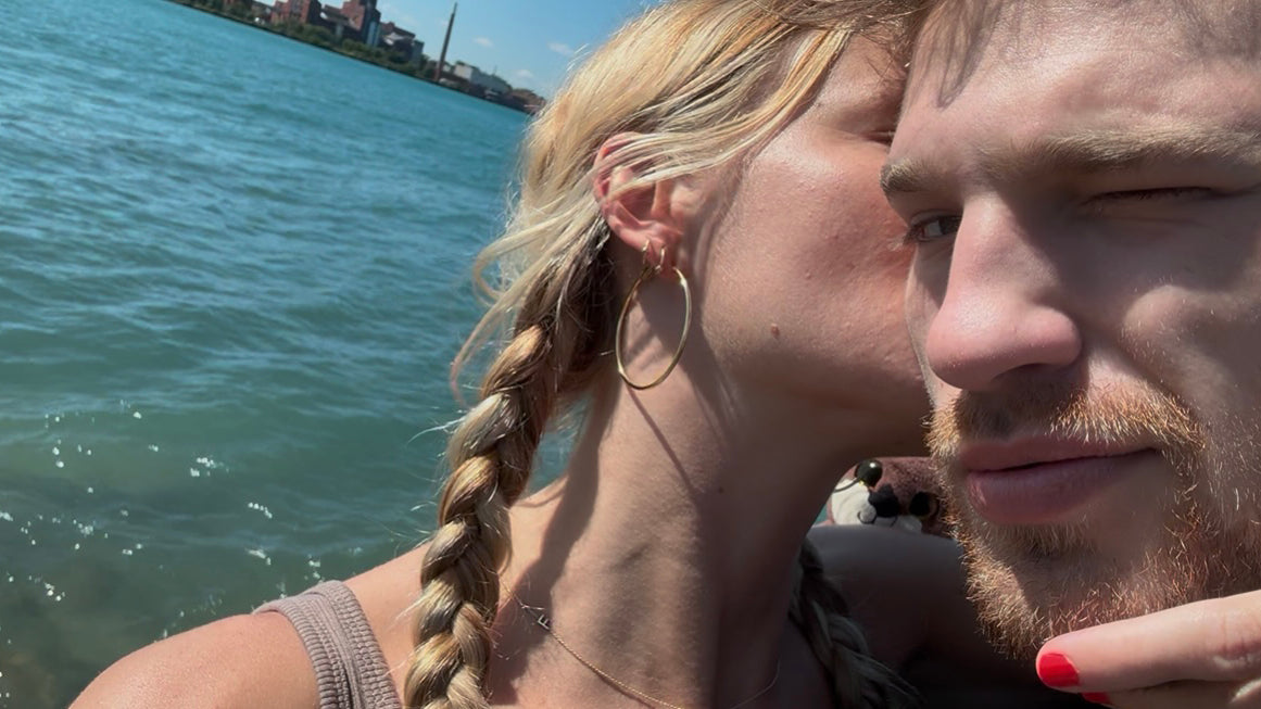 Wearing His Initial: Rose's Necklace