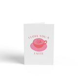 I Love You a Latte Card