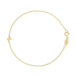 14k Lightning Bolt Bracelet