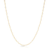 The Lily Bouquet Necklace on a white background. 