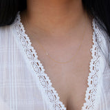 Custom Gold Initial Necklace - 1 Letter