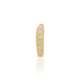 A Diamond Bar Earring on a white background. 