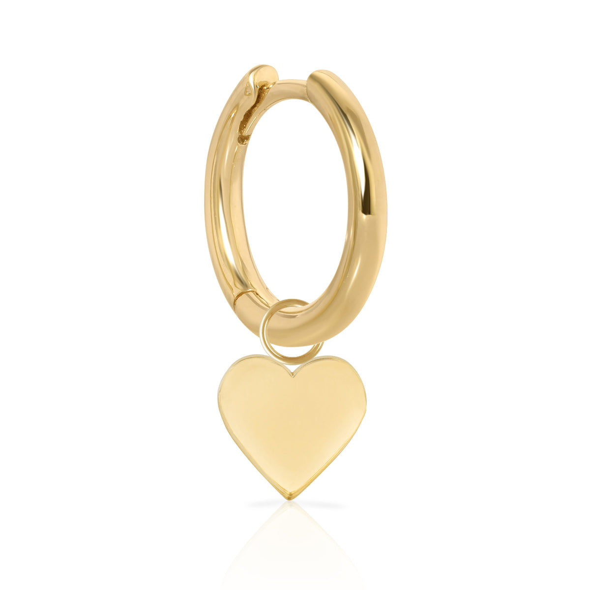 A Charmed I’m Sure Hoop / Heart on a white background.