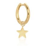 A Charmed I’m Sure Hoop / Star on a white background. 