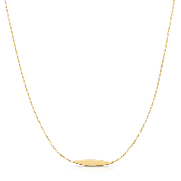 Horizon Necklace | 14k Gold | Maya Brenner