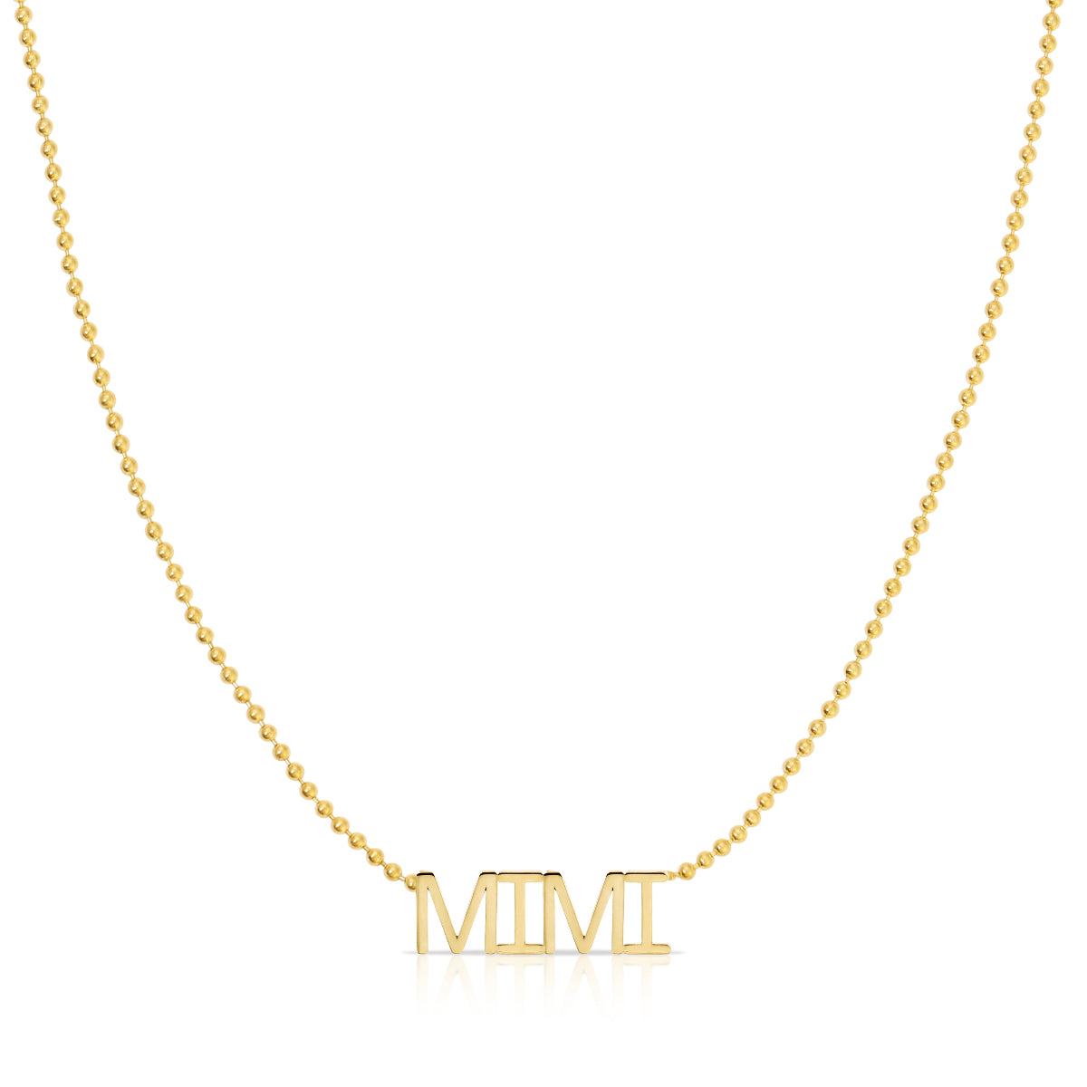 MIMI Necklace | 14k Gold | Maya Brenner