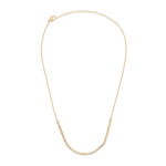 The Everyday Diamond Necklace on a white background. 