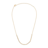 The Everyday Diamond Necklace on a white background. 