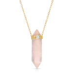 The Love Retreat Necklace on a white background. 