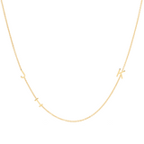 16" Yellow Gold J, I, K