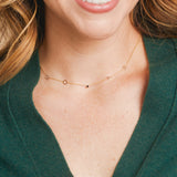 Custom Gold Necklace - 5 Letters