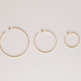 Sleek & Chic Hoops - Small