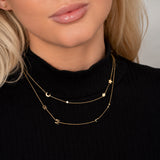 Custom Gold Necklace - 4 Letters