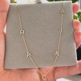 Custom Gold Necklace - 6 Letters