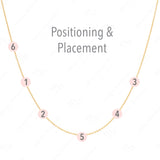 Custom Gold Necklace - 6 Letters