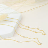 Quintet Diamond Layering Necklace