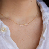 Petite Nameplate Necklace