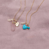 Balance Crystal Charm - Rose Quartz
