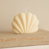 Cream Shell Candle