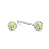 Birthstone Stud - Peridot (August)