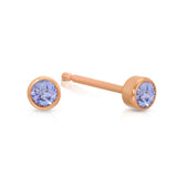 Birthstone Stud - Tanzanite (December)