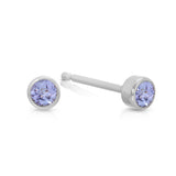 Birthstone Stud - Tanzanite (December)