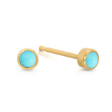 Birthstone Stud - Turquoise (December)