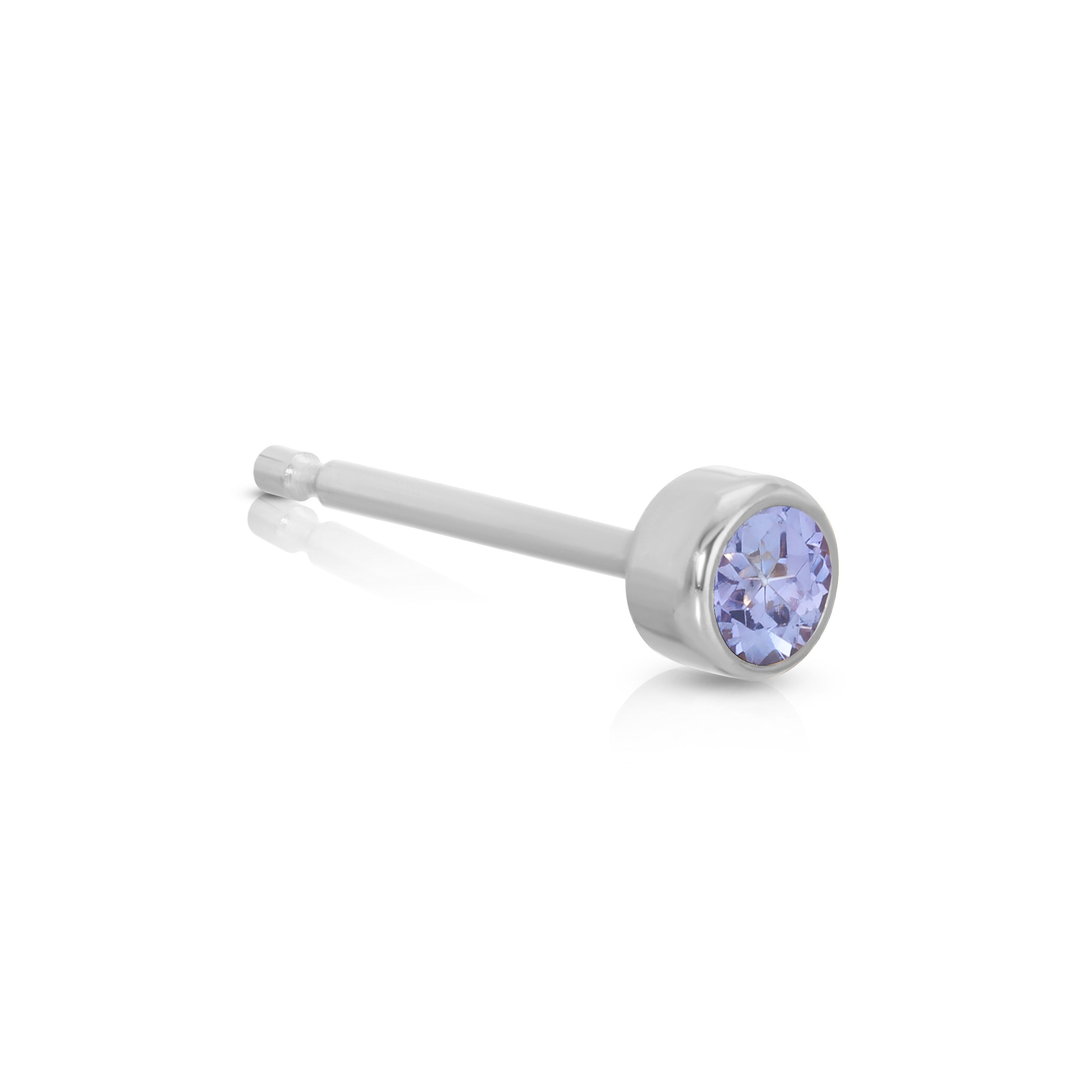 Birthstone Stud - Tanzanite (December)