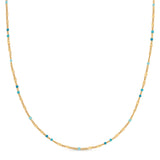 Confetti Necklace - Blue