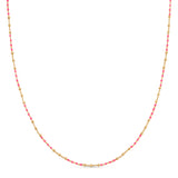 Confetti Necklace - Pink