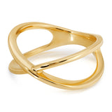 Criss-Cross Duo Ring