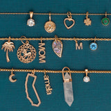 Cut Out Heart Charm