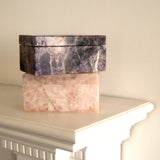 Rose Quartz Jewelry Box