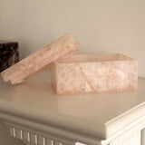 Rose Quartz Jewelry Box