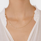 Custom Gold Necklace - 3 Letters
