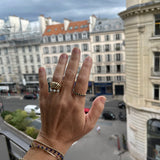 Etched Paris Ring