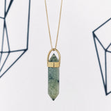 Balance Crystal Charm - Labradorite