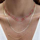 Confetti Necklace - Pink