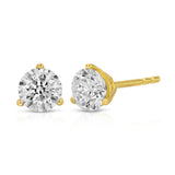 Princess Diamond Stud Earrings